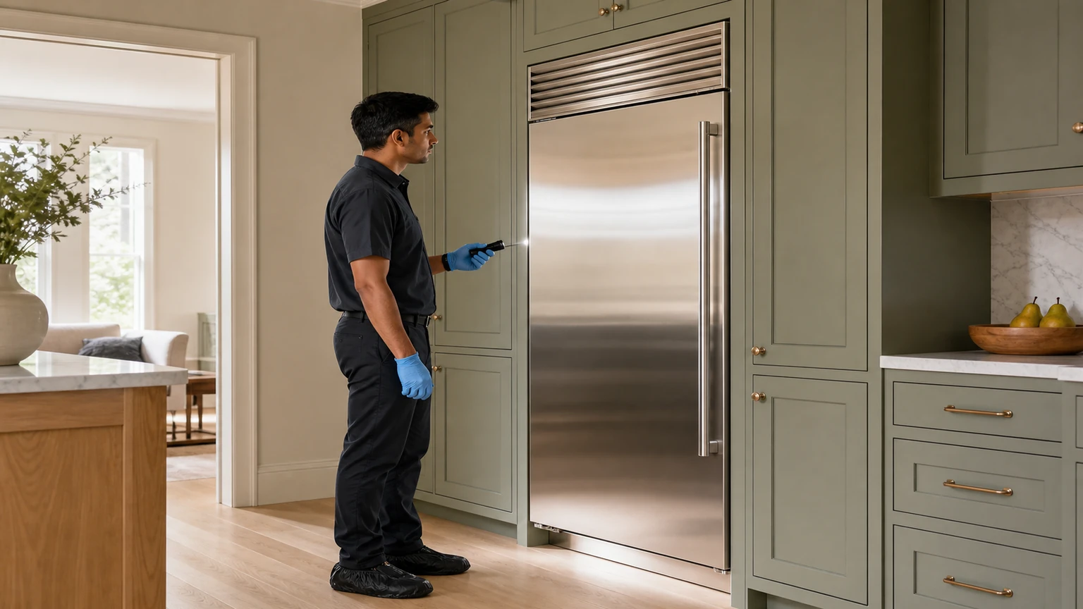 Built-in refrigerator diagnostic visit in Bryn Mawr