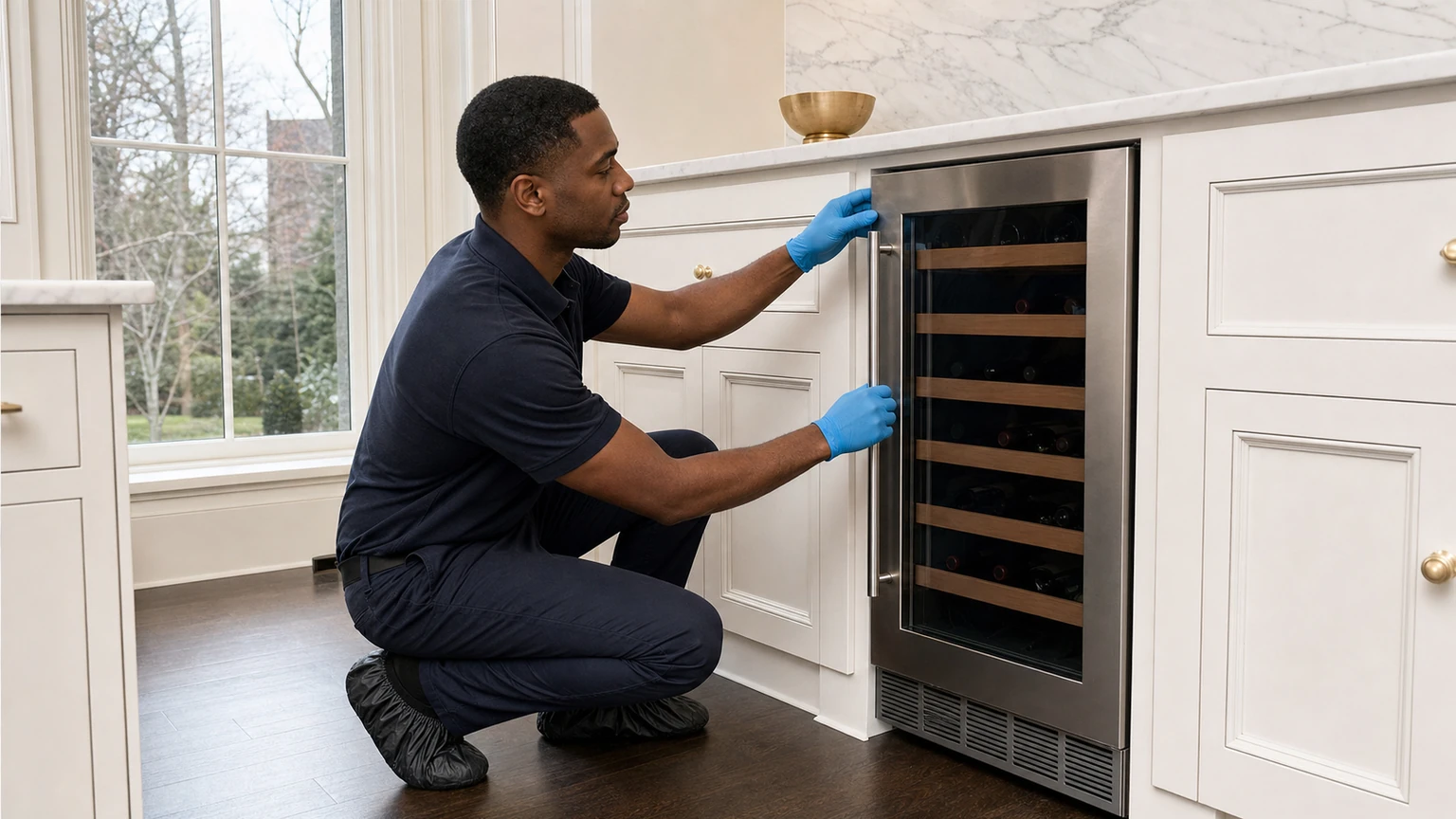 Built-in refrigerator diagnostic visit in Bryn Mawr